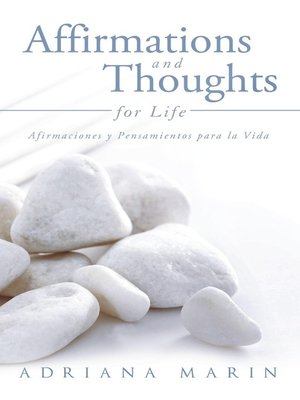 cover image of Affirmations and Thoughts for Life